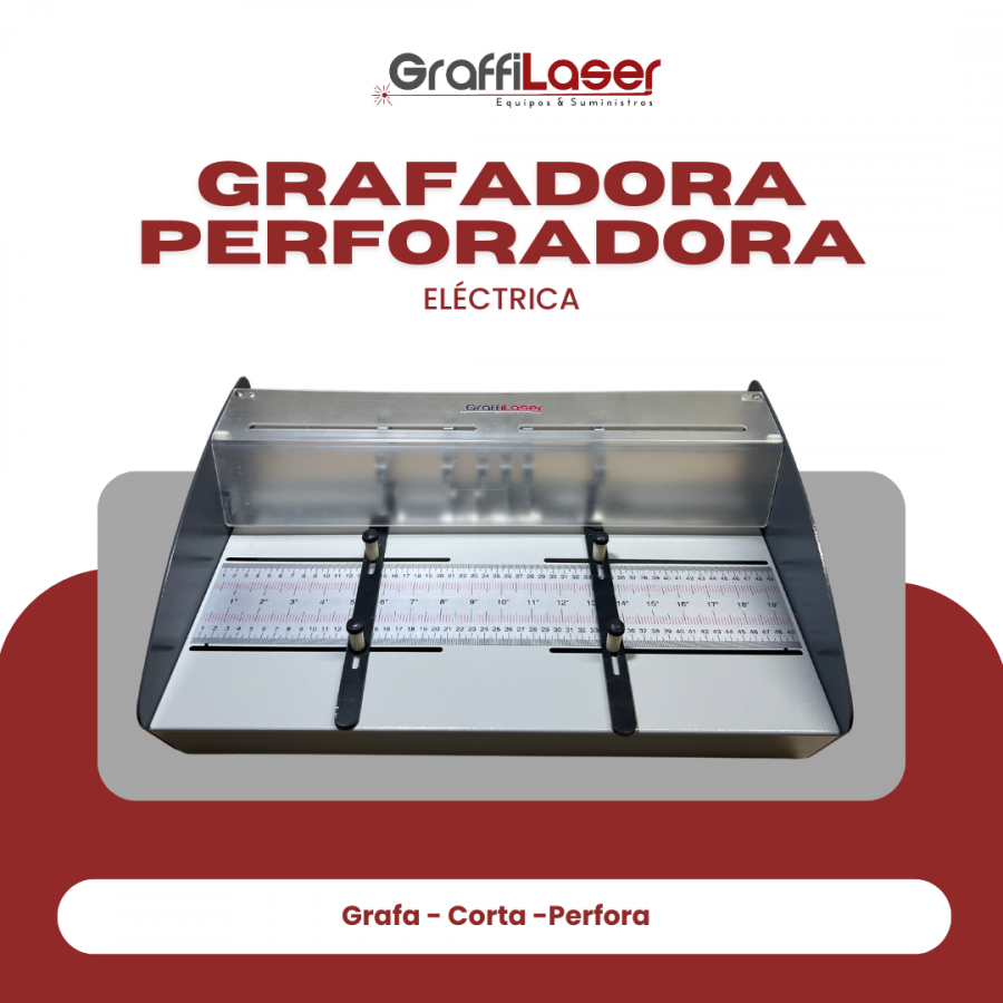 Jp-460e Maquina Grafadora Y Perforadora Electrica